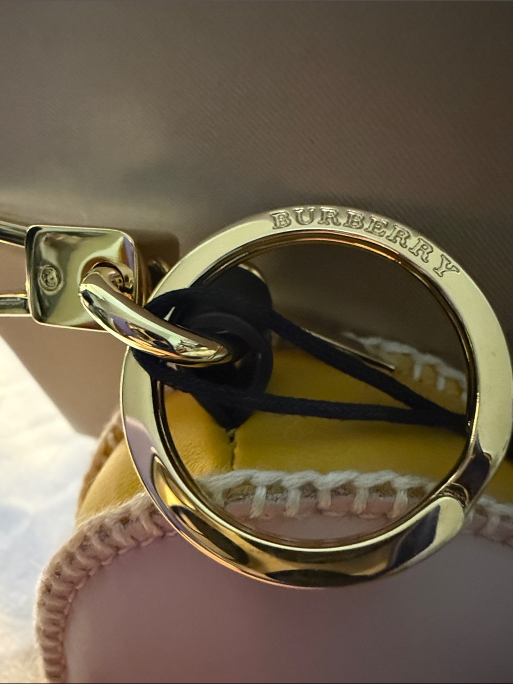 NWT Burberry Derek The Bird leather bag charm and keyring NWB - Picture 8 of 13